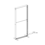 Стенд LED-лайтбокс SEGO 85х225