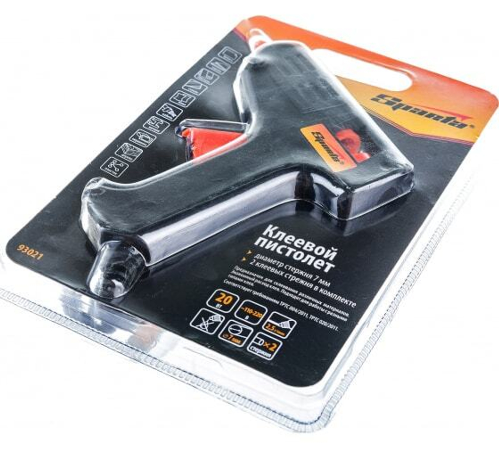 ПИСТОЛЕТ Д/ГЕРМЕТИКА SPARTA 7ММ 20ВТ 93021