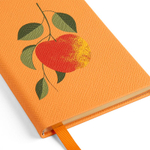 Smythson Блокнот Pear Chelsea Notebook in Panama Fruits