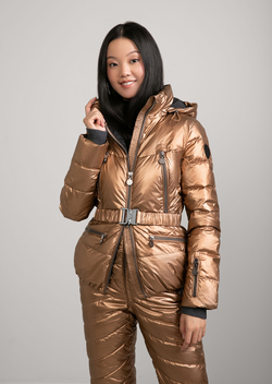 Куртка пуховая Naumi 1821OW-0022-ON023 bronze