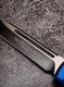 Тактический нож фронтально выкидной автоматический Microtech Синий