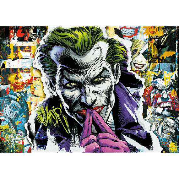 Pazl / Пазлы / Puzzles - "1000 Premium Plus" - Joker  / Warner Batman
