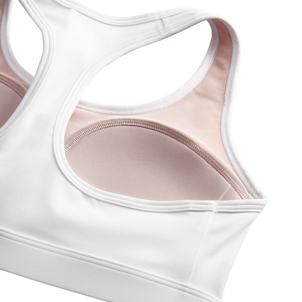 Спортивный женский топ Nike Swoosh Medium Support Bra White