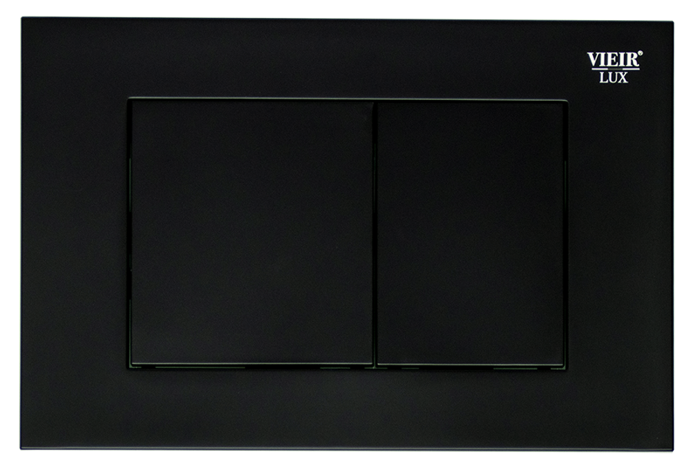 Кнопка для инсталляции с КВАД клав. (ЧЕРНЫЙ)  ViEiR  (50/1шт)