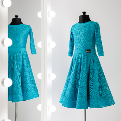 Gracia 7-01-01-A | Рейтинговое платье для спортивных бальных танцев | Vasileva Dance