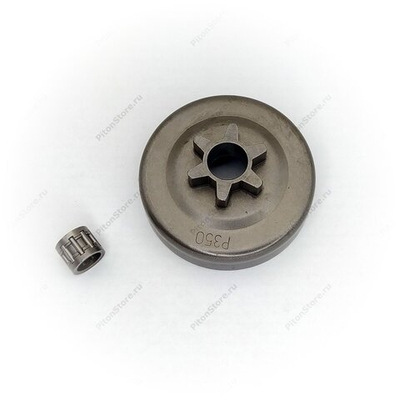 Корзина сцепления б/п Partner 350 (3/8"Picco-6, 63/13-мм, цельная, подшипник) [Китай]