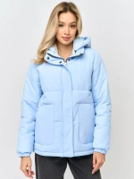 Куртка короткая весна с капюшоном