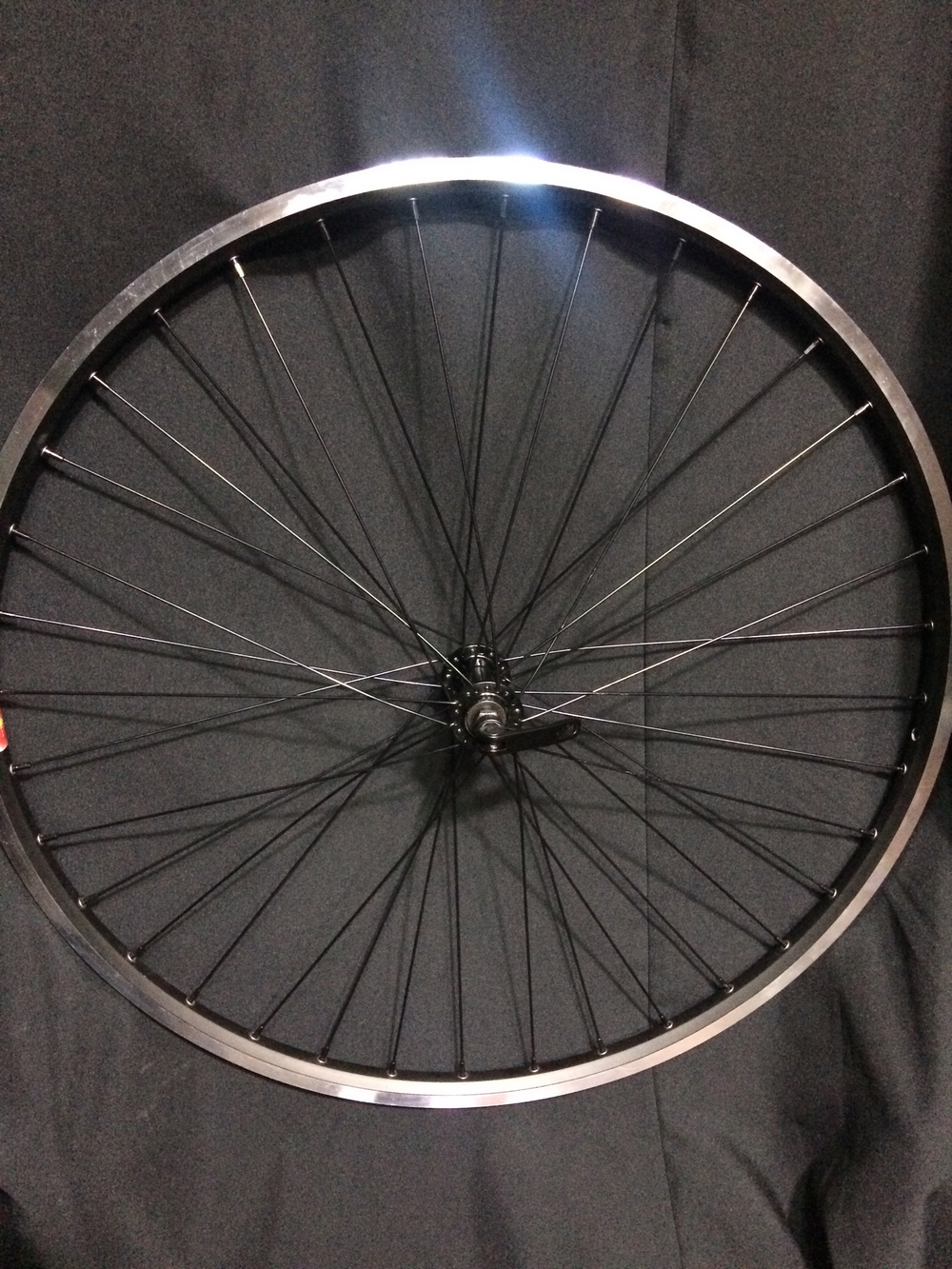 Колесо переднее 28" V-Brake,чёрное.