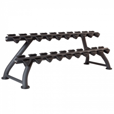Горизонтальная стойка для хранения гантелей на 10 пар UFC