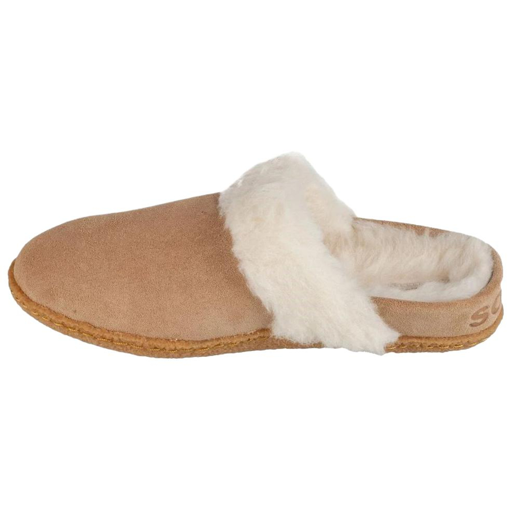 SOREL Nakiska Closed Toe Slippers 3cm Women"s Brown