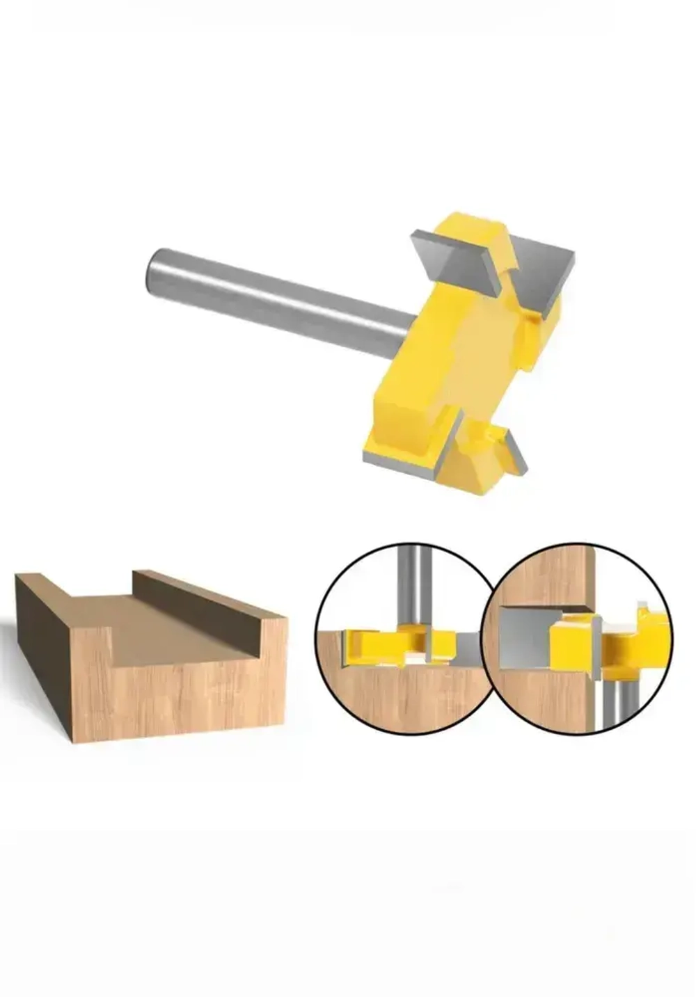 Фреза по Дереву для Выравнивания Поверхности