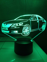 3Д-светильник "Автомобиль - Тайота Камри (Toyota Camry)"