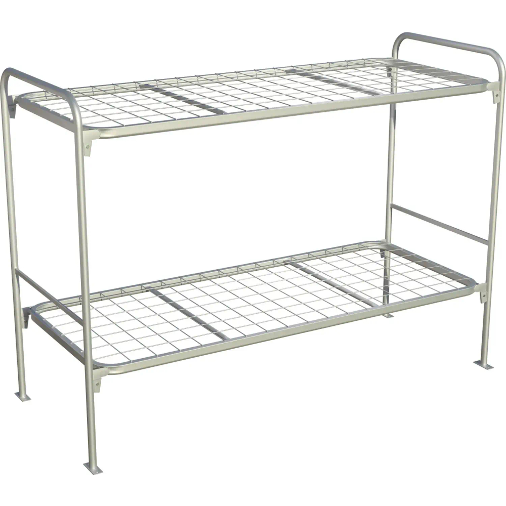 Кровать Ct_ Сезонная (Р) (2х.ярус) 800х1900 серая