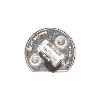 H1 24-100 P14.5s Автолампа галогенная H1, 24 В, 100 Вт, P14.5S АвтоЭлектрика