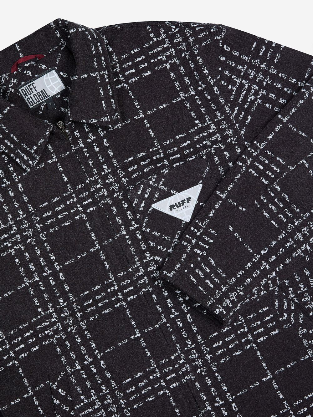 Куртка RUFF Global DRP Black черно-белая