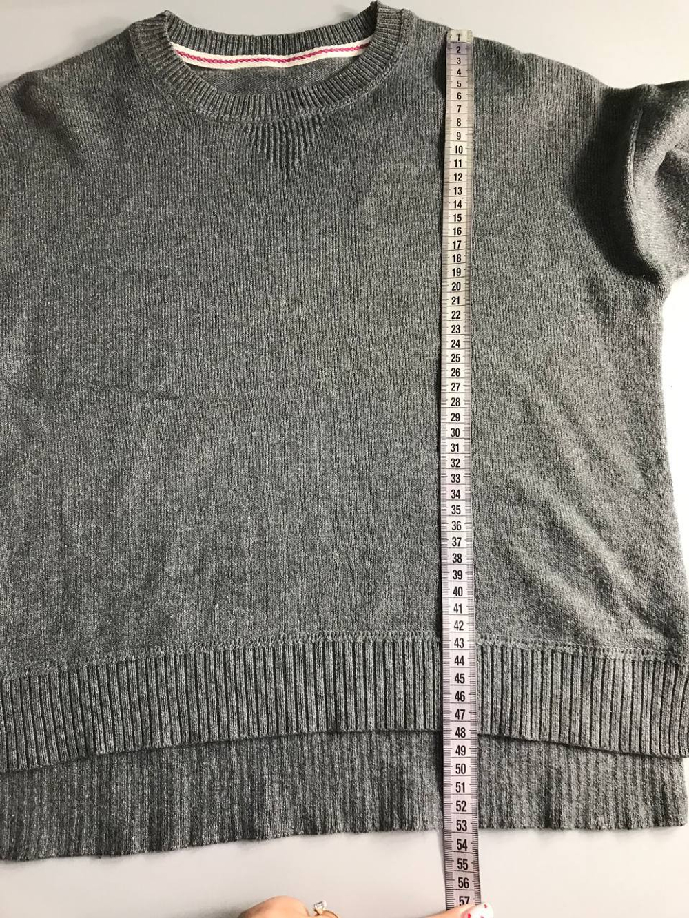 Джемпер повседневный, отлично будет смотреться оверсайз 46 размер