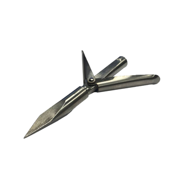 Наконечник трехгранный с двумя лепестками №2