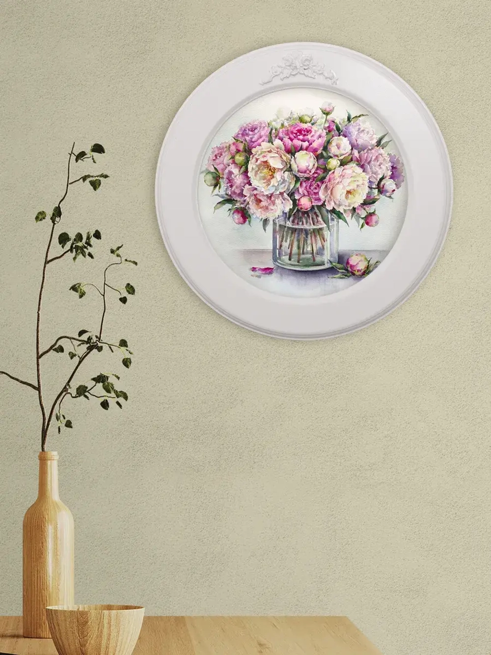 Картина на стену интерьерная на холсте 27 см