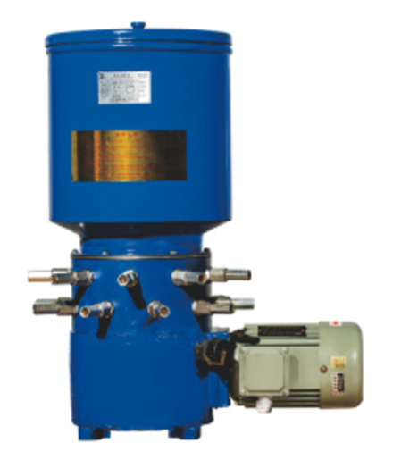 DDB-18 - Станция подачи пластичной смазки, многоточечная, 18 выходов, рабочее давление 100 бар, объем бака 23 литра, 0,55 кВт, доза 0 - 0.2 мл/ход, 13 ход/мин