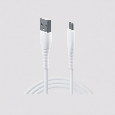 Кабель USB - MicroUSB BC (5А) Белый