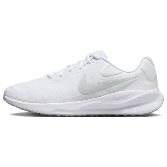 NIKE REVOLUTION 7 Беговые кроссовки Низкий Верх Белый Мужские