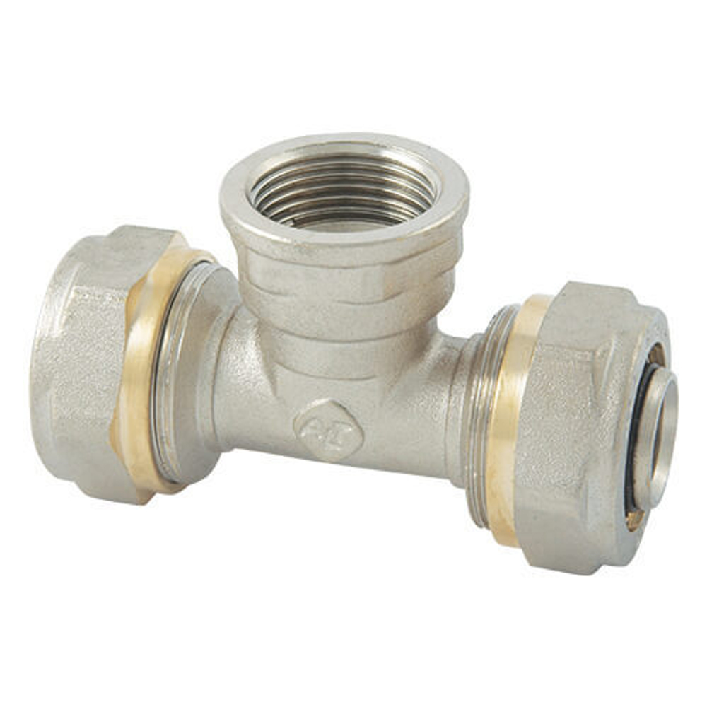 Тройник цанговый AltStream 20x3/4" с внутренней резьбой