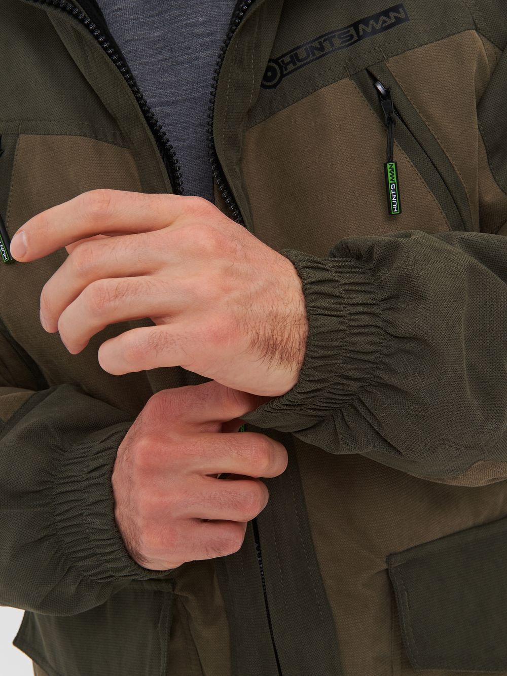 Костюм демисезонный Горка-Люкс ткань Исландия цвет Хаки