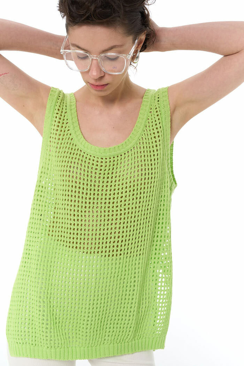 Платье-сетка, кроше, молоко