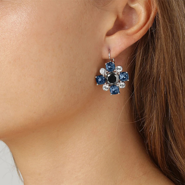 Серьги Dyrberg Kern BATTI SS ROYAL BLUE 430121