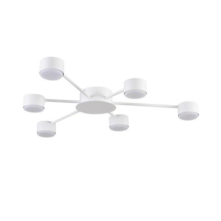 8343/6C COMFI LN26 252 белый, металл Люстра GX53 LED 6*7W 220V TORINA