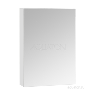 Зеркальный шкаф AQUATON Асти 50 белый 1A263302AX010