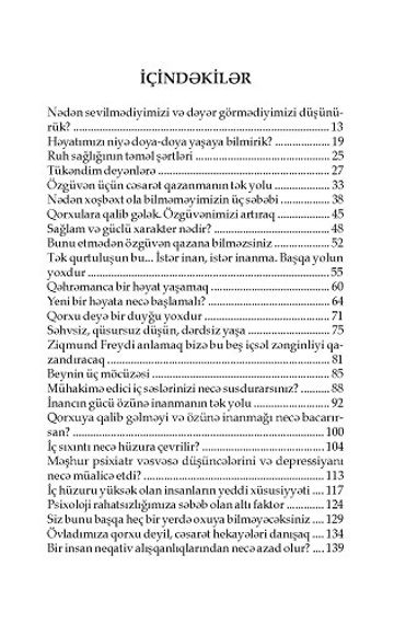 Ruh sağlamlığımız üçün