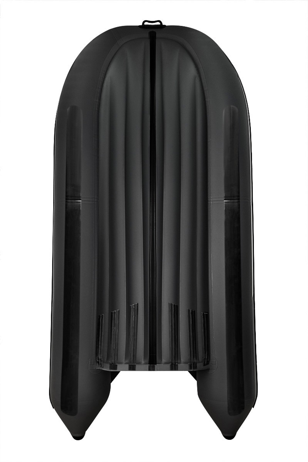 Ривьера 3200 НДНД компакт УСИЛЕННАЯ серый-черный (Лодка пвх под мотор)