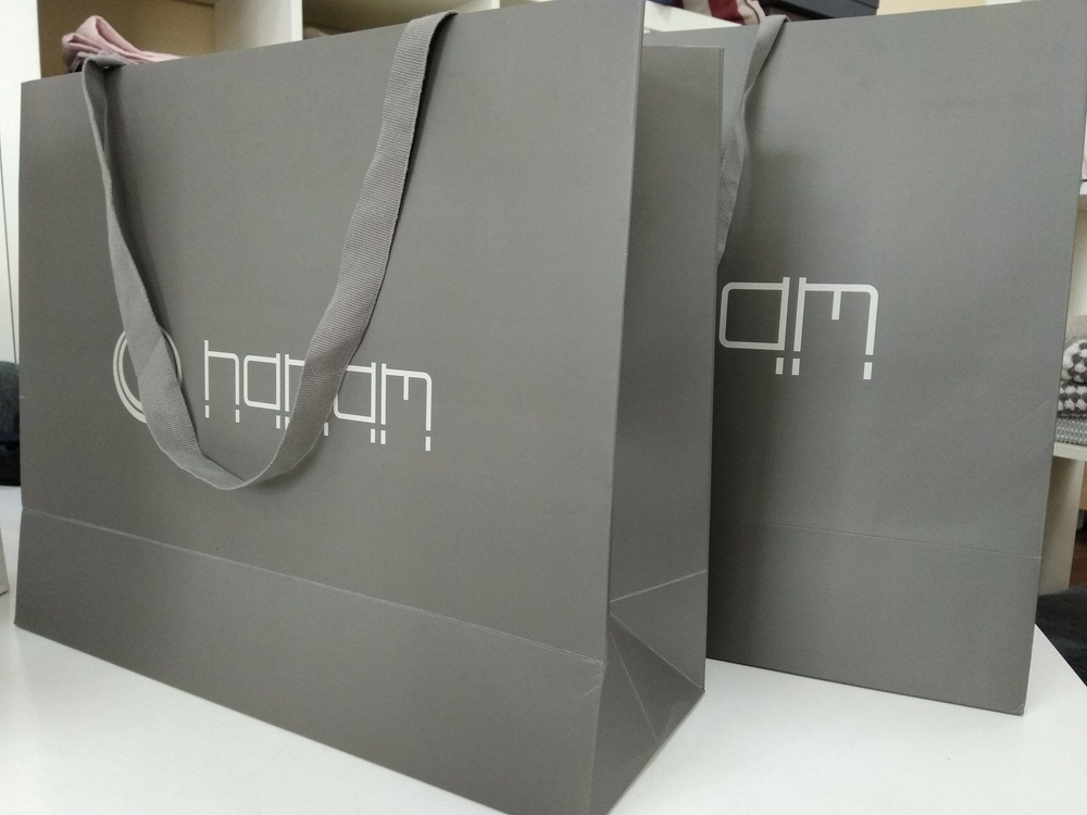 Сумка картонная Hamam L 50*37*17