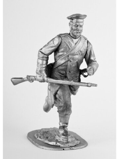 Оловянный солдатик Рядовой 23 егерского Украинского полка, 1854 г.