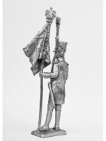 Оловянный солдатик Знаменосец французской линейной пехоты 1812 год