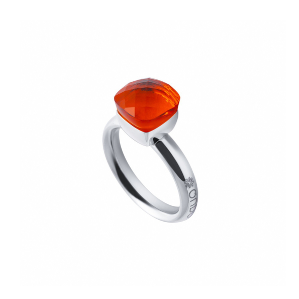 Кольцо Qudo Firenze orange glow 19 мм 611935 BR/S размер 19