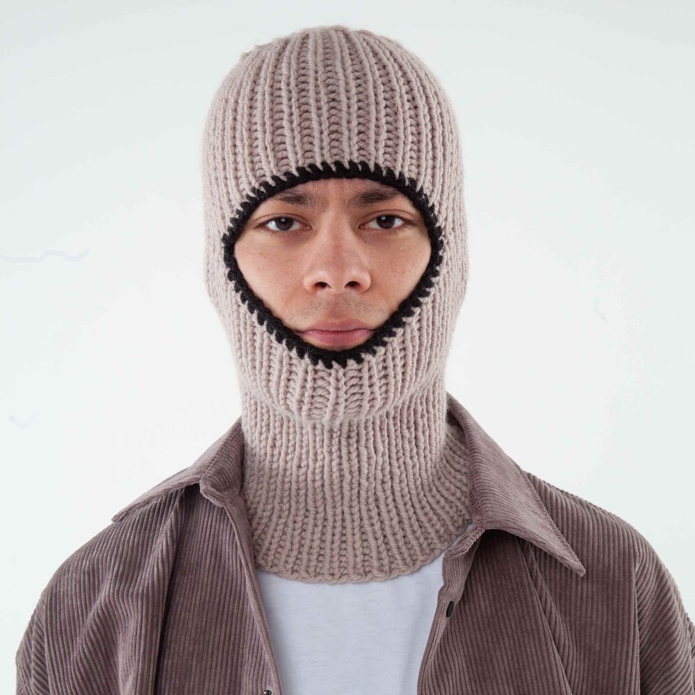 Балаклава Якорь Явление с акцентом на глазах черный / фреза