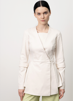 Медицинский жакет с двойным рукавом