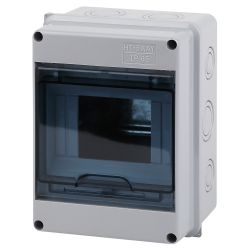 Корпус пластиковый навесной ЭРА SIMPLE КМПн-12 IP65 серый | Корпуса пластиковые распределительные герметичные