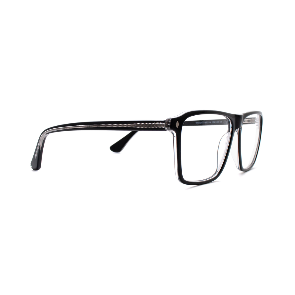 Оправа прямоугольная Family Optic WD2243 C4 черный/прозрачный (Китай)