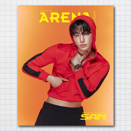 Мини-постер #437 / ATEEZ / Сан