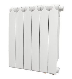 Радиатор биметаллический секционный Теплоприбор BR1-500 х 7 секций (нижнее подключение, справа)