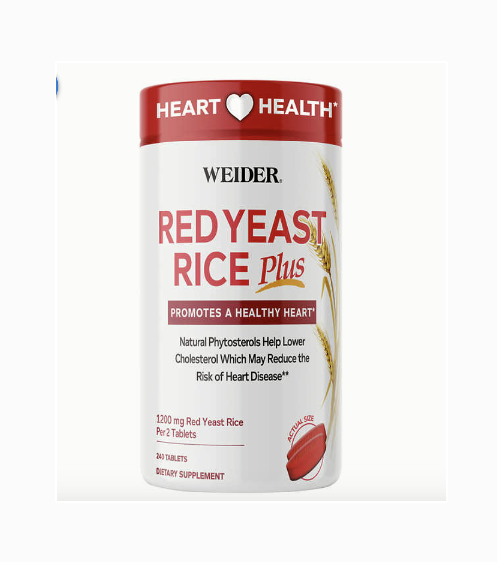 Weider Red Yeast Rice Plus 1200 мг, 240 таблеток