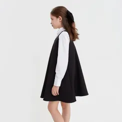 Сарафан для девочки MINAKU, цвет чёрный, рост 122 см