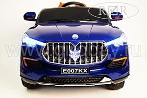 Детский электромобиль River Toys Maserati E007KX синий