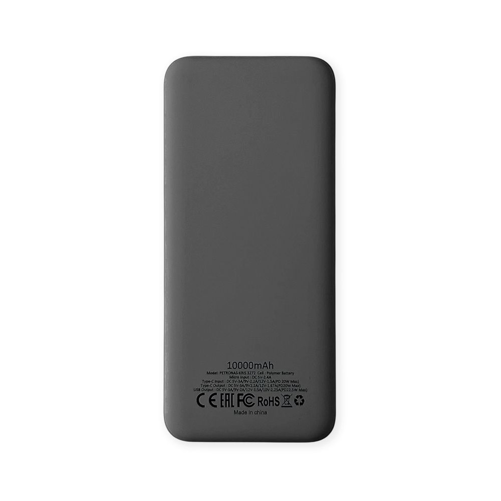 Внешний аккумулятор Kris soft touch, 10000mAh