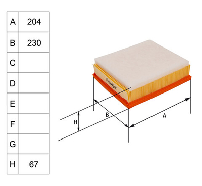 EWIGER - EW111050110-EWI - Air Filter