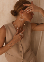 Колье-чокер «Чакры» с позолотой