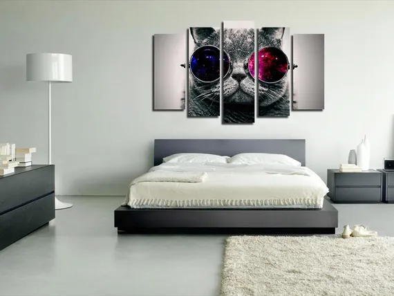 Модульная картина "Гипнокот"